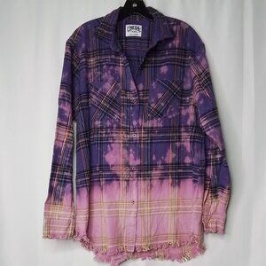 ONE 24 RAGS BOHO BLEACHED FLANNEL 2XL